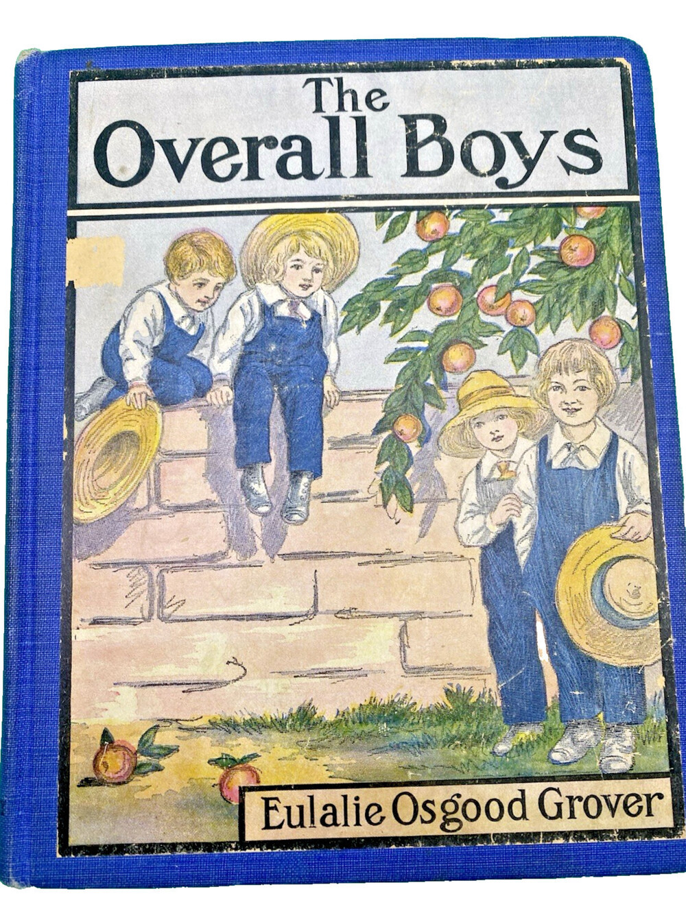 Antique 1905 Overall Boys First Reader Eulalie Osgood Grover Rand McNally